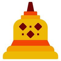 Borobudur Icon Illustration for web, app, infographic, etc vector