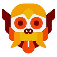 Barong Icon Illustration for web, app, infographic, etc vector