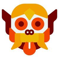 Barong Icon Illustration for web, app, infographic, etc vector