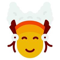 Legong Icon Illustration for web, app, infographic, etc vector