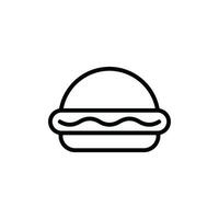 fast food icon vector