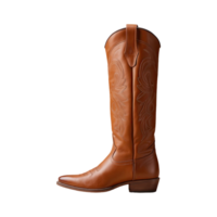 AI generated Mocassin Boot isolated on transparent background png