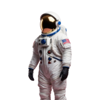 AI generated Space Suit isolated on transparent background png