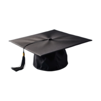 AI generated Graduation Hat isolated on transparent background png