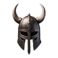 AI generated Viking Helmet isolated on transparent background png