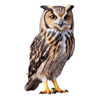 AI generated Owl bird isolated on transparent background png