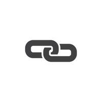 link icon. sign for mobile concept and web design. outline vector icon. symbol, logo illustration. vector graphics.