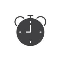 time icon. sign for mobile concept and web design. outline vector icon. symbol, logo illustration. vector graphics.