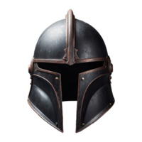 AI generated Iron Helmet isolated on transparent background png