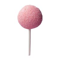 AI generated Cake Pop isolated on transparent background png