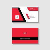 Modern and clean professional business card vector