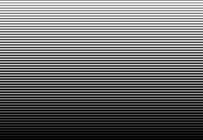 Monochrome Gradient Horizontal Line Background. Faded Parallel Stripes Pattern. vector