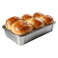 ai gegenereerd vers gebakken brood png