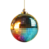 ai gegenereerd modern disco bal png