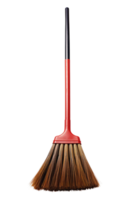 AI generated 3D Cleaning Broom Isolated On Transparent Background png