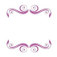 creative decorative ornament border frame abstract vector