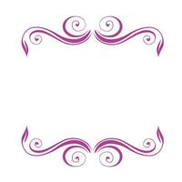 creative decorative ornament border frame abstract vector