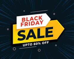 promotional black friday sale background design vector