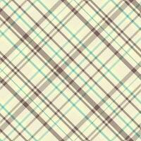 Tartan plaid pattern with texture and summer color. vector