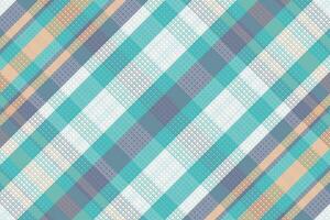 Tartan plaid pattern with texture and summer color. vector