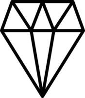 Diamond Vector Icon