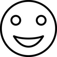 Smiling Face Vector Icon