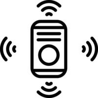 Motion Sensor Vector Icon