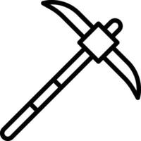 Pickaxe Vector Icon