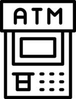 ATM Vector Icon