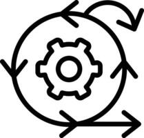 icono de vector de scrum