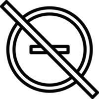 Do not Disturb Vector Icon