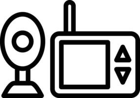 Baby Monitor Vector Icon