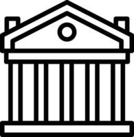 Parthenon Vector Icon