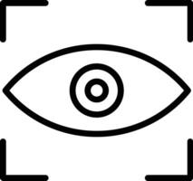 Security Vision Vector Icon