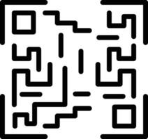 QR Code Vector Icon