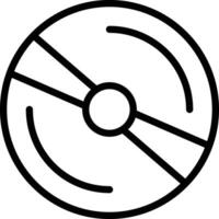 Compact Disk Vector Icon