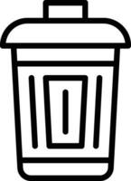 Trash Vector Icon