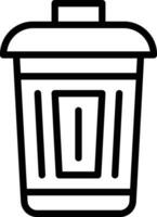 Trash Vector Icon