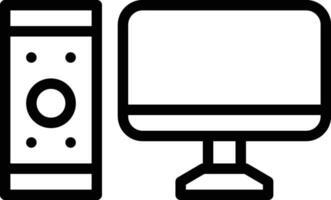 icono de vector de computadora