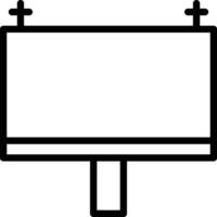 Billboard Vector Icon