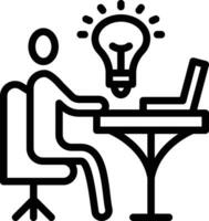 Work Ideas Vector Icon