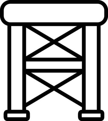 Scaffolding Vector Icon