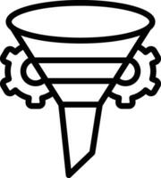 Funnel Vector Icon