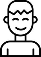 Smiling Man Vector Icon