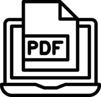 PDF Vector Icon