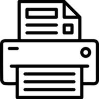 Printer Vector Icon