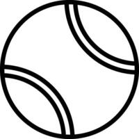 icono de vector de pelota de tenis