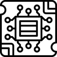 Pcb Board Vector Icon