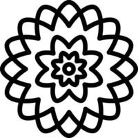 Dahlia Vector Icon