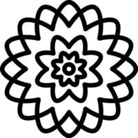 Dahlia Vector Icon